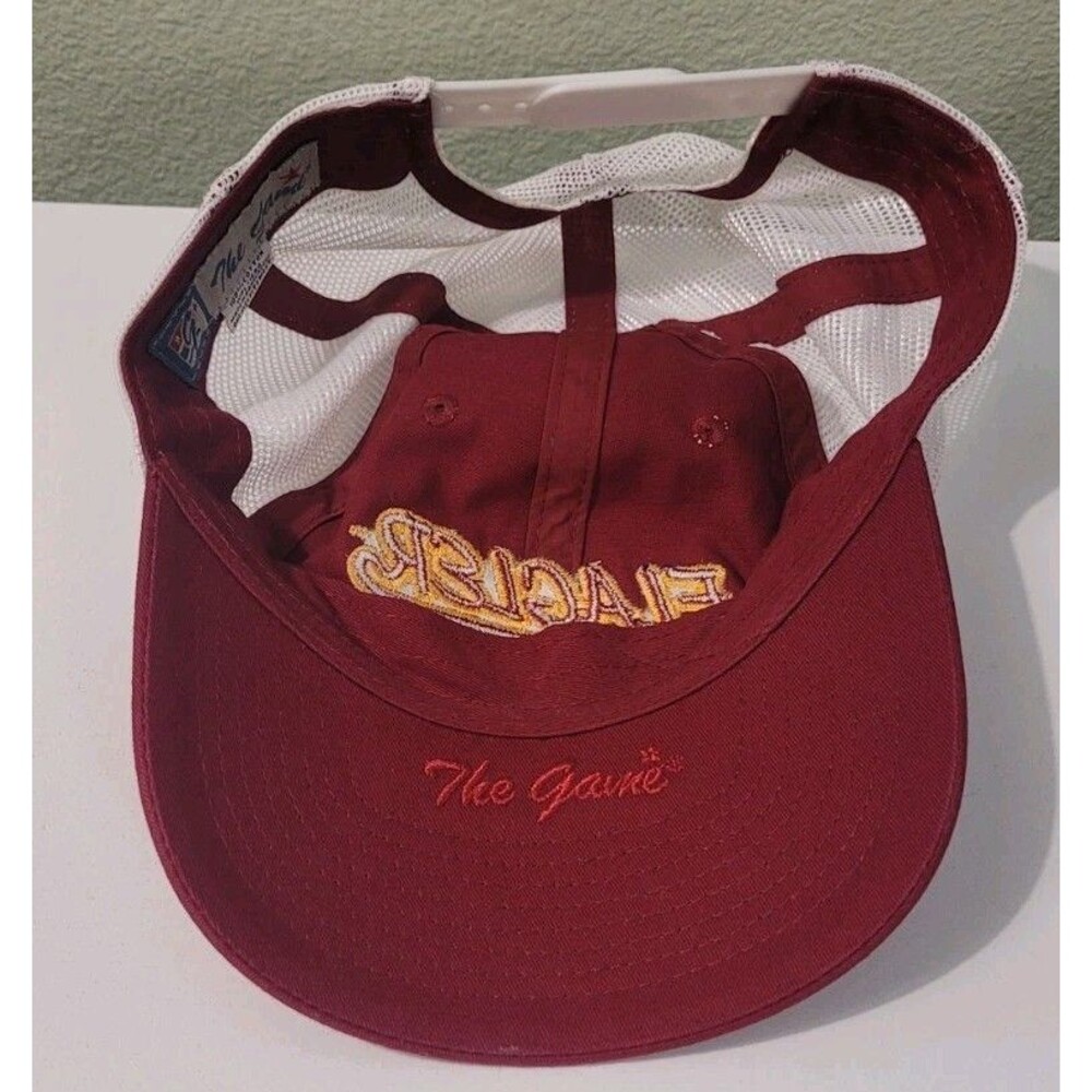 Flagler College Dad Hat Cap The Game Red Burgundy St Augustine Snapback - Picture 4 of 5